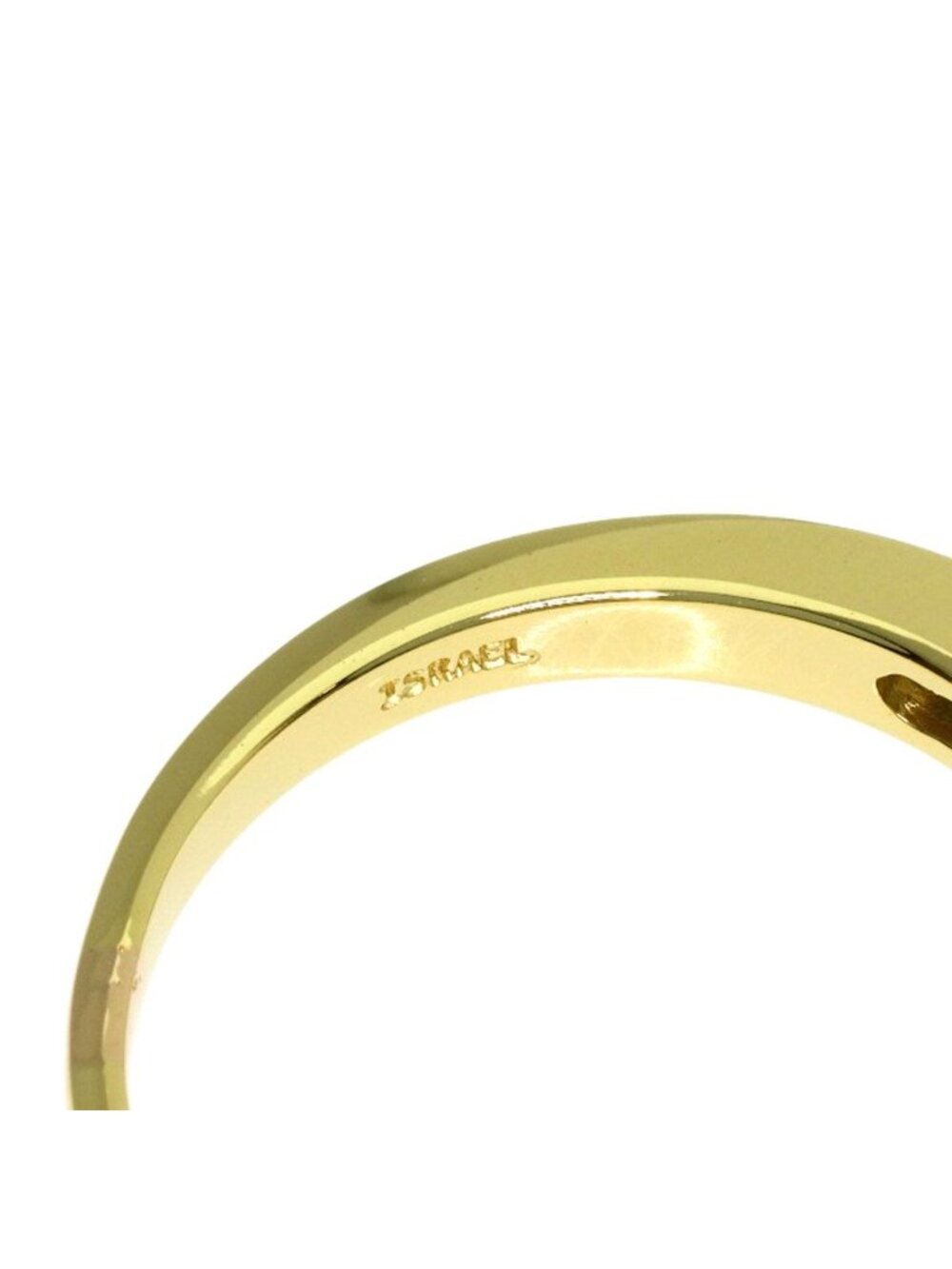 Tiffany & Co Half Eternity Sapphire Diamond Ring 18k Yellow Gold - Picture 7 of 11